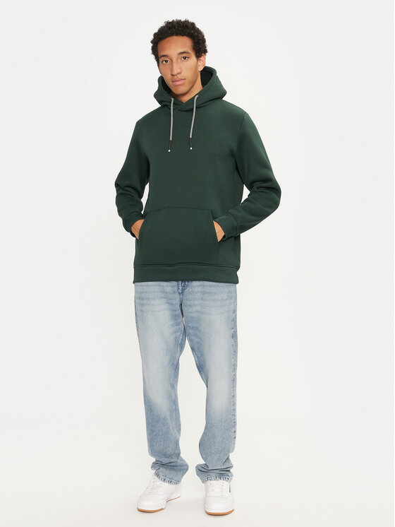 Brave Soul Brave Soul Felpa MSS-628SCHIZOIDJ Verde Regular Fit