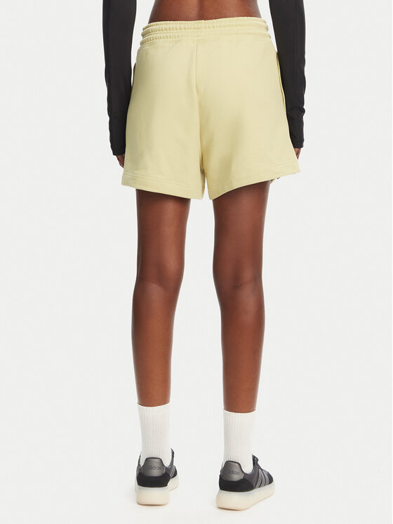 adidas by Stella McCartney adidas by Stella McCartney Pantaloni scurți sport True Casuals JI5059 Galben Loose Fit