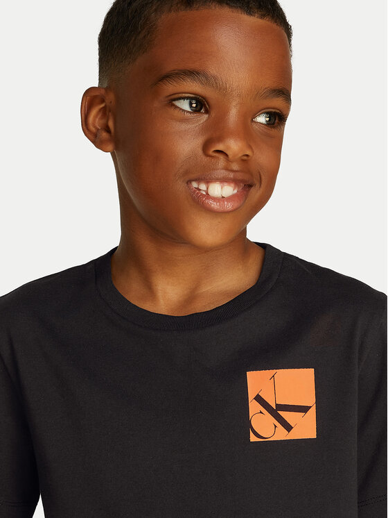 Calvin Klein Jeans Calvin Klein Jeans Тишърт Shifted IB0IB02351 Черен Regular Fit