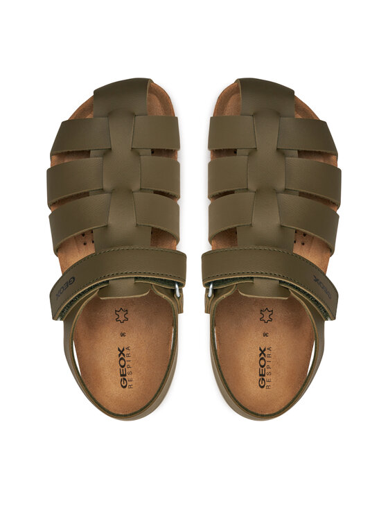 Geox Geox Sandaalid J Ghita Boy J458LA 000BC C3009 D Khakivärviline