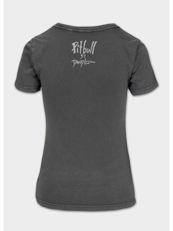 PITBULL PITBULL T-Shirt AUTOMATIC Szary Regular Fit