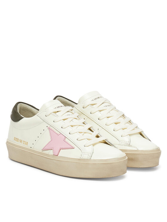 GOLDEN GOOSE GOLDEN GOOSE Snīkeri Hi Star Classic With List GWF00118.F006872.12170 Écru