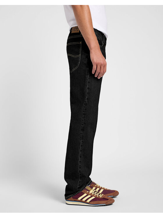 Lee Lee Jeansy WEST Czarny Loose Fit