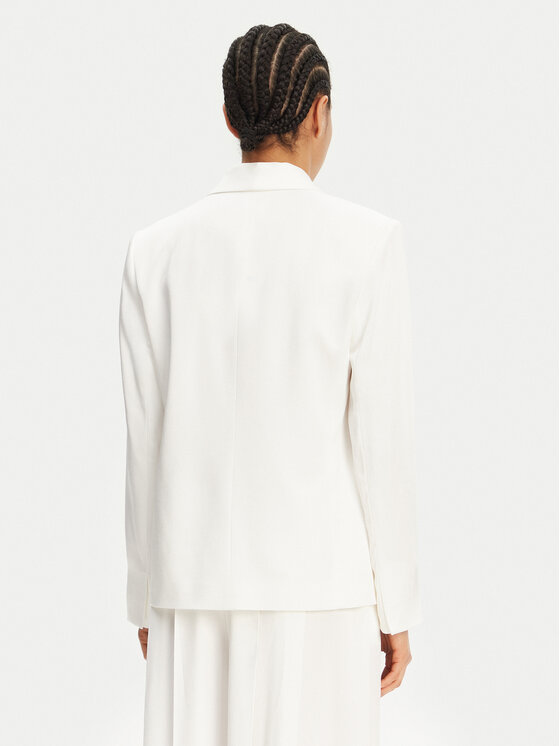 BOSS BOSS Marynarka Janka3 50537473 Biały Regular Fit