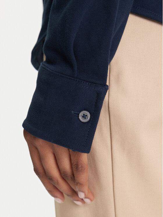 Tommy Hilfiger Tommy Hilfiger Košeľa 1985 WW0WW43528 Tmavomodrá Slim Fit