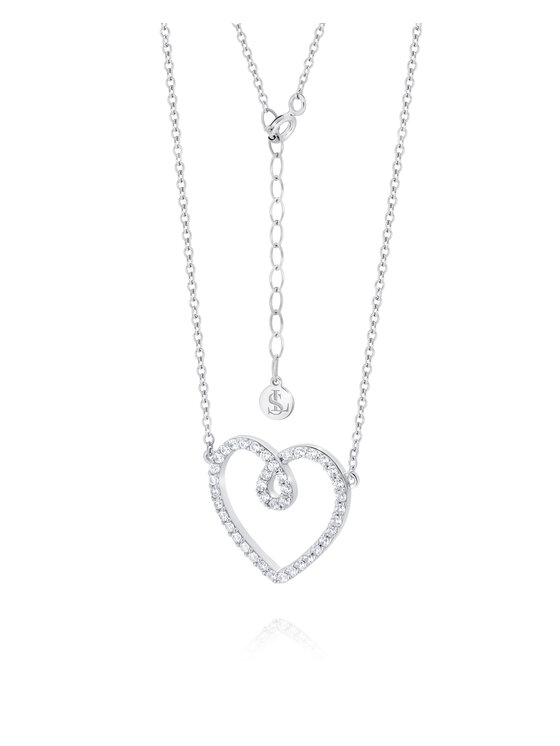 Leis Leis Collana Eterna Placcatura in argento rodiato