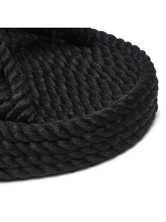 Bohonomad Bohonomad Espadryle Bodrum Platform BOD.0020.PRS Czarny