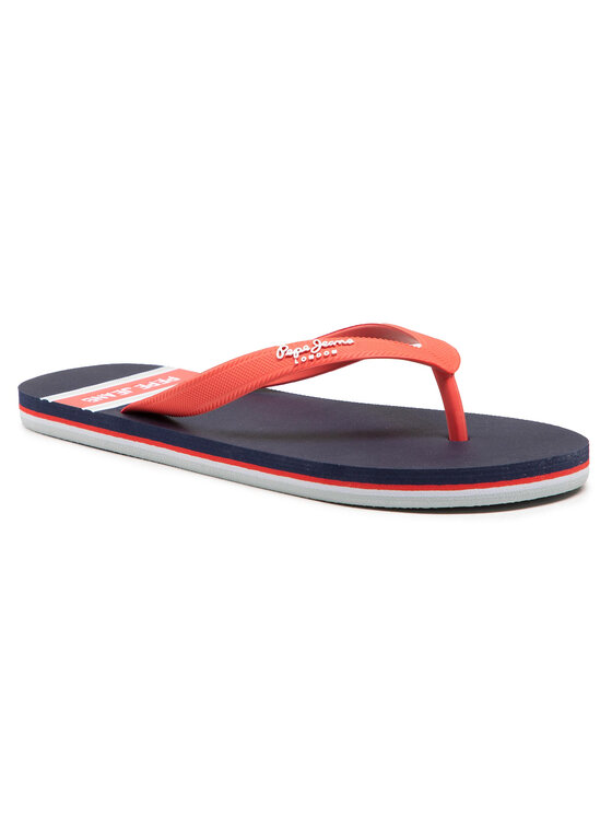 Pepe Jeans Pepe Jeans Žabky Bay Beach Man PMS70096 Červená