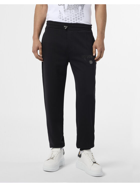 PHILIPP PLEIN PHILIPP PLEIN Spodnie dresowe 25999 Czarny Jogger Fit