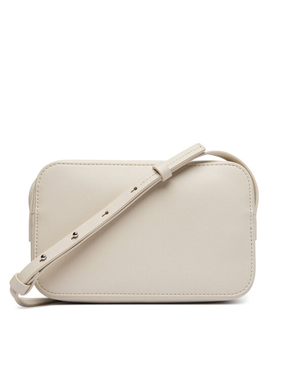 Calvin Klein Calvin Klein Borsetta Foil Logo Elongated Camera Bag LV04F3276G Crema