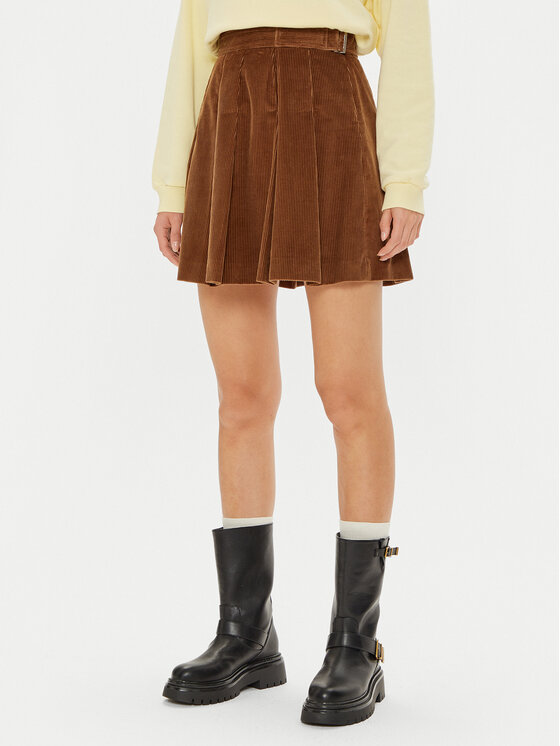 Weekend Max Mara Weekend Max Mara Mini krilo Zucca 2425106042 Rjava Regular Fit
