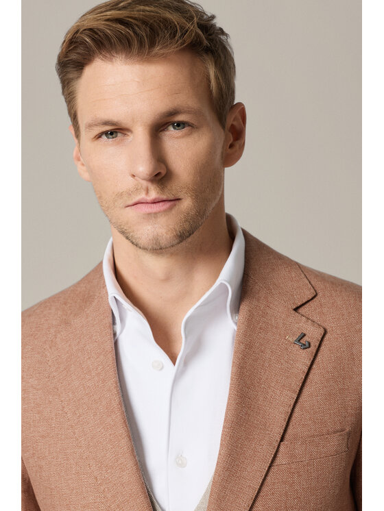 Lancerto Lancerto Marynarka Sondalo MA131126000001 Brązowy Regular Fit