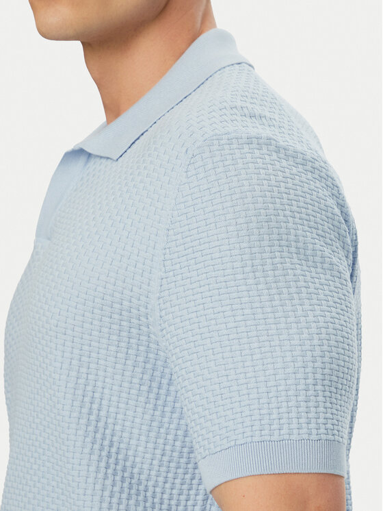 BOSS BOSS Polo H-Natalo 50561613 Niebieski Regular Fit