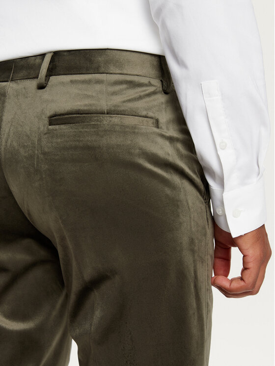 Jack&Jones Jack&Jones Костюм Velvet 12271528 Зелен Slim Fit