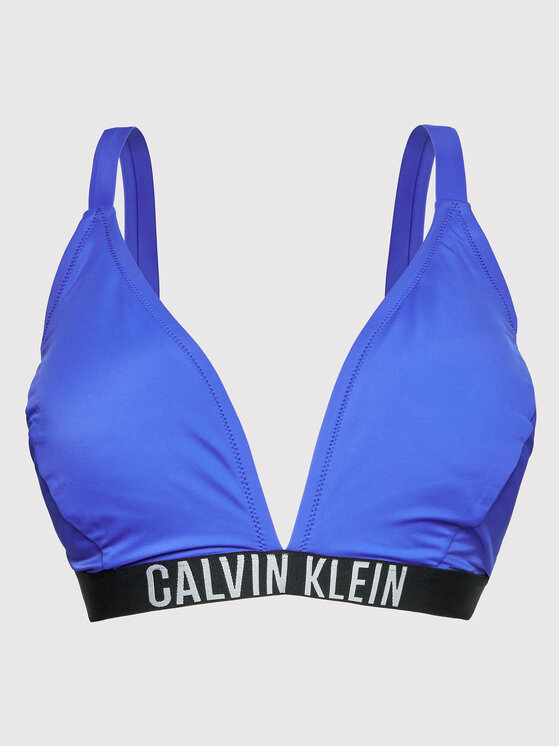 Calvin Klein Swimwear Bikini partea de sus Intense Power KW0KW01834 Albastru