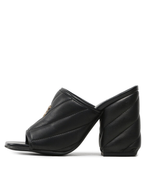 PINKO PINKO Чехли Martine Sabot Nappa Trapuntata PE 23 BLKS1 100666 A0O0 Черен