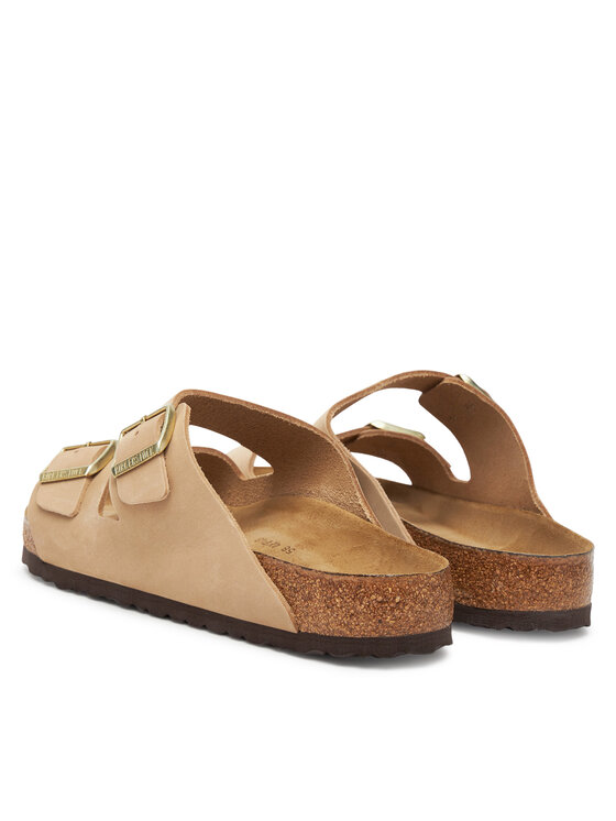 Birkenstock Birkenstock Klapki Arizona Sfb 1019013 Beżowy