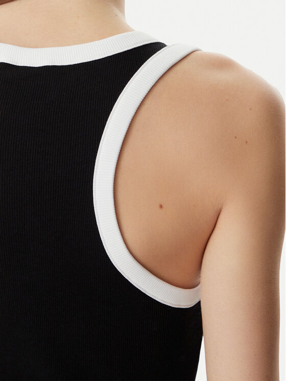 KARL LAGERFELD KARL LAGERFELD Ежедневна рокля B2W46087 Черен Slim Fit