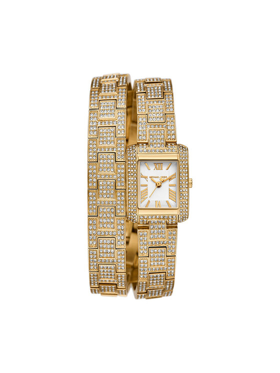 Michael kors gold diamond watch best sale