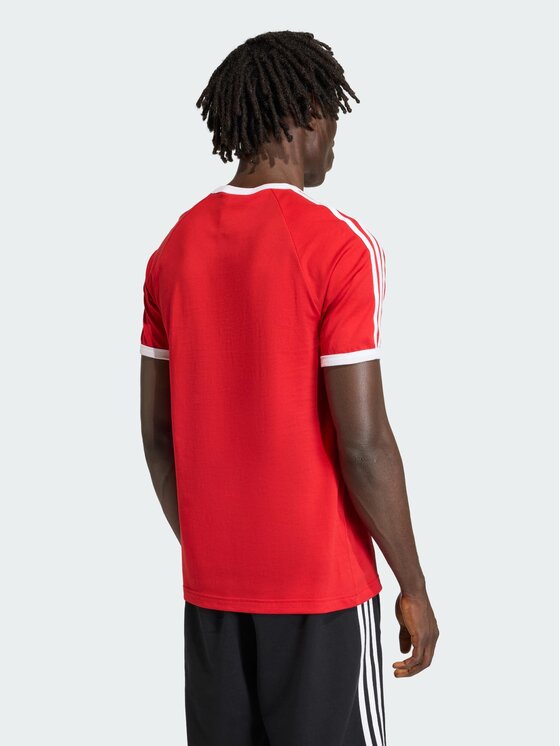 adidas adidas T-Shirt 159358 Czerwony Slim Fit