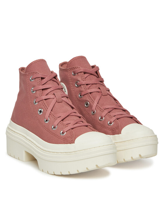 Converse Converse Trampki Chuck Taylor All Star Lugged Heel Platform A10618C Różowy