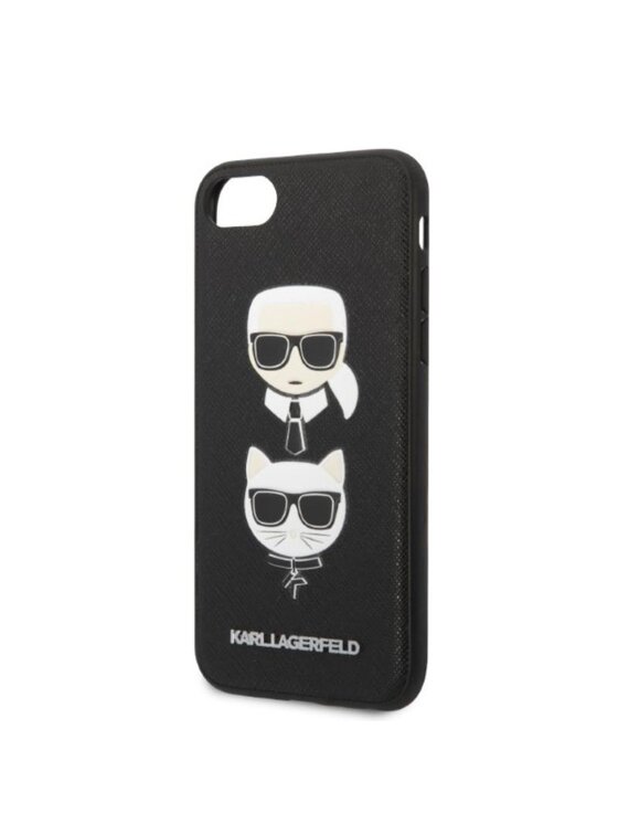 KARL LAGERFELD KARL LAGERFELD Etui na telefon KLHCI8SAKICKCBK Czarny