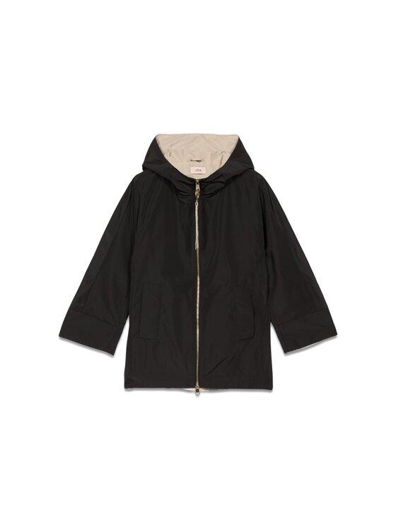 Oltre Oltre Cappotto invernale 0049J000087N0Z3 Nero A-Line Fit