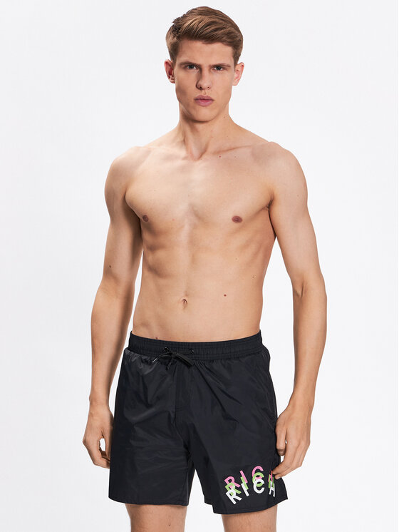 John Richmond John Richmond Pantaloncini da bagno Beelz UMP23146CO Nero Regular Fit