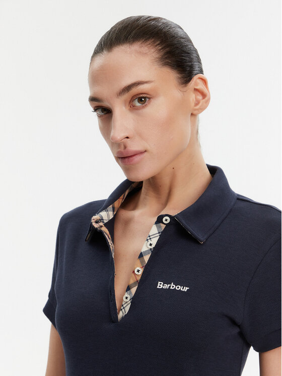 Barbour Barbour Vsakodnevna obleka LDR0416NY13 Mornarsko modra Regular Fit
