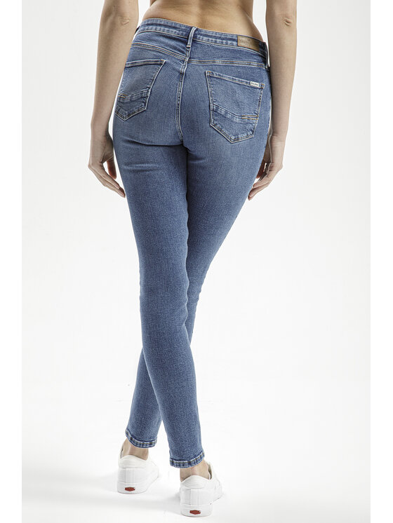 Cross Jeans Cross Jeans Jeansy N 497-230 Niebieski Skinny Fit