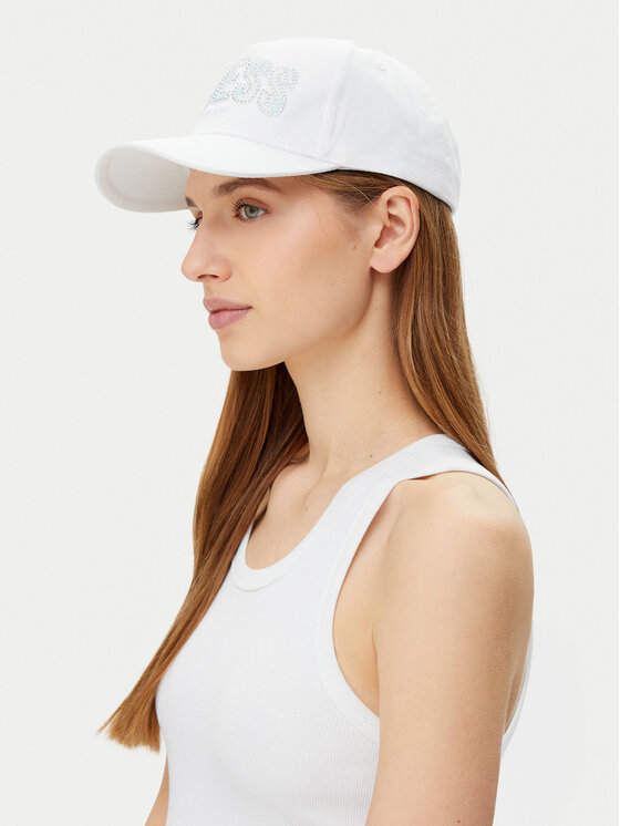 Guess Guess Czapka z daszkiem W5GZ15 WEGD0 Biały