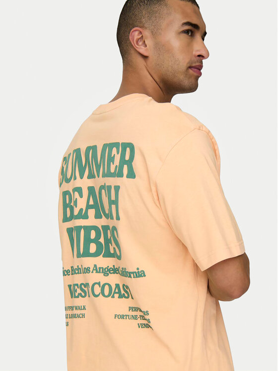 Only & Sons Only & Sons Тишърт Kenny 22028736 Розов Relaxed Fit