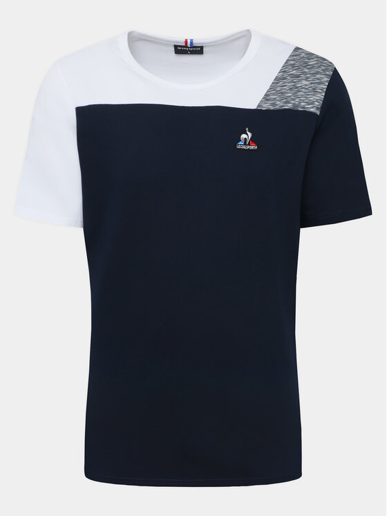 Le Coq Sportif T shirt Unisex 2320468 Bleu marine Regular Fit