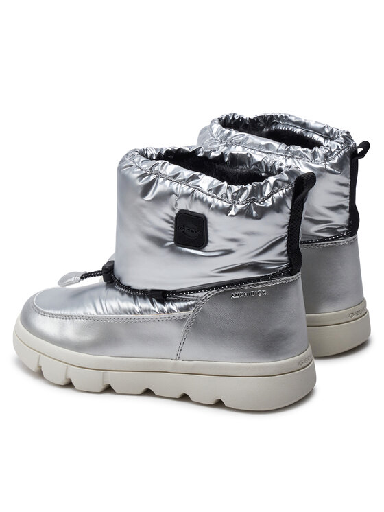 Geox Geox Stivali da neve J WILLABOOM GIRL B A J46HWE 0LVNF C0474 S Argento