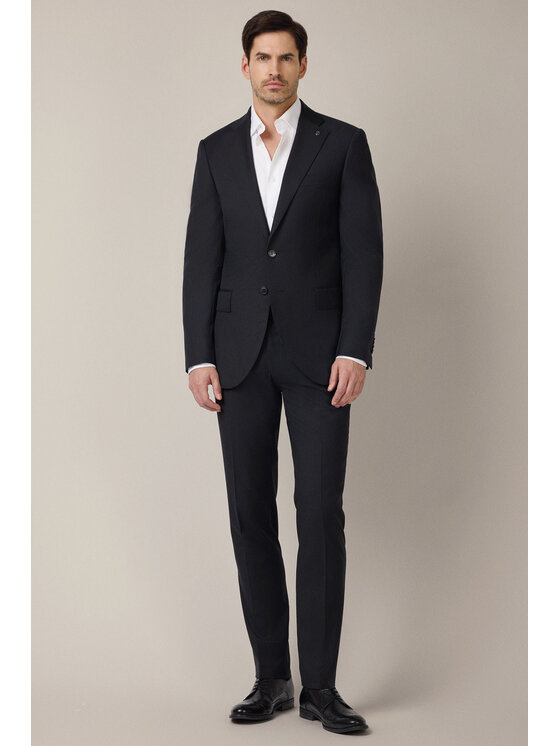Lancerto Lancerto Spodnie materiałowe FORMAL SP073225000005 Czarny Slim Fit