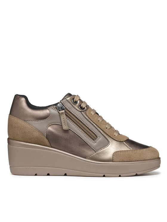 Geox Geox Snīkeri D Ilde D36RAC 0BN22 C6692 Zelta