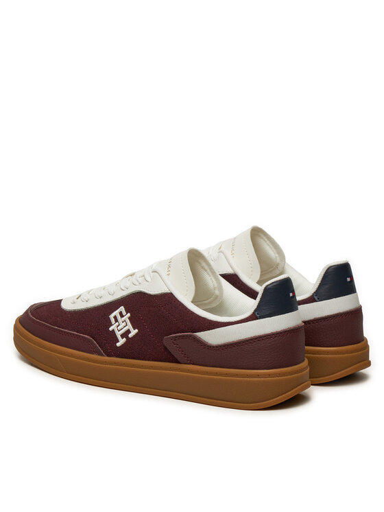 Tommy Hilfiger Tommy Hilfiger Tossud Heritage Sneaker Perf FW0FW08380 Bordoopunane