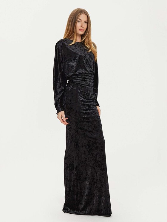 PINKO PINKO Večerní šaty 104497 A29L Černá Slim Fit