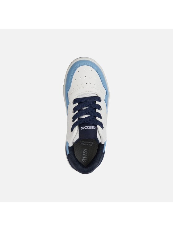 Geox Geox Sneakersy J45LQB 05411 C1ZA4 Biały