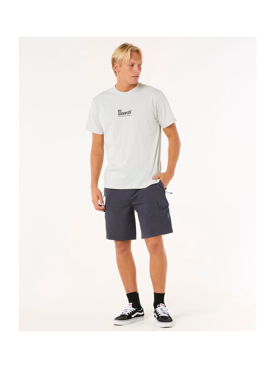 Rip Curl Rip Curl T-Shirt Vaporcool Searchin Tee Szary Standard Fit