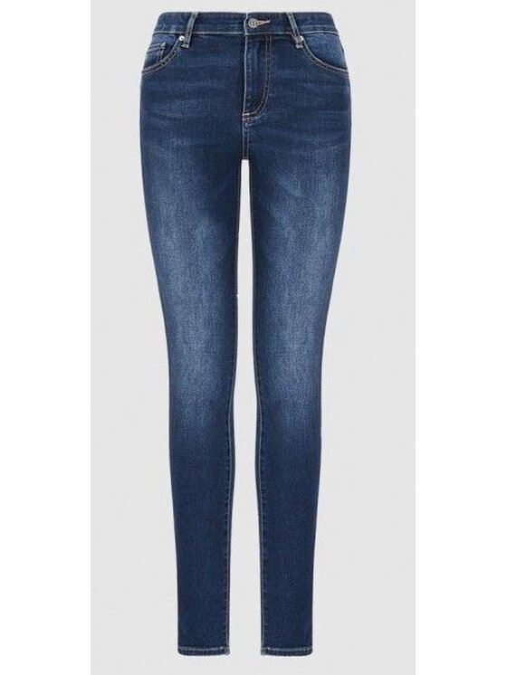 Armani Exchange Armani Exchange Jeansy 3LYJ69 Y1SDZ 1500 Tmavomodrá Super Skinny Fit