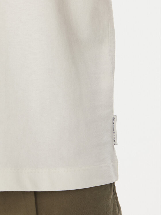 Marc O'Polo Denim Marc O'Polo Denim Marškinėliai 500 0007 261 Écru Oversize