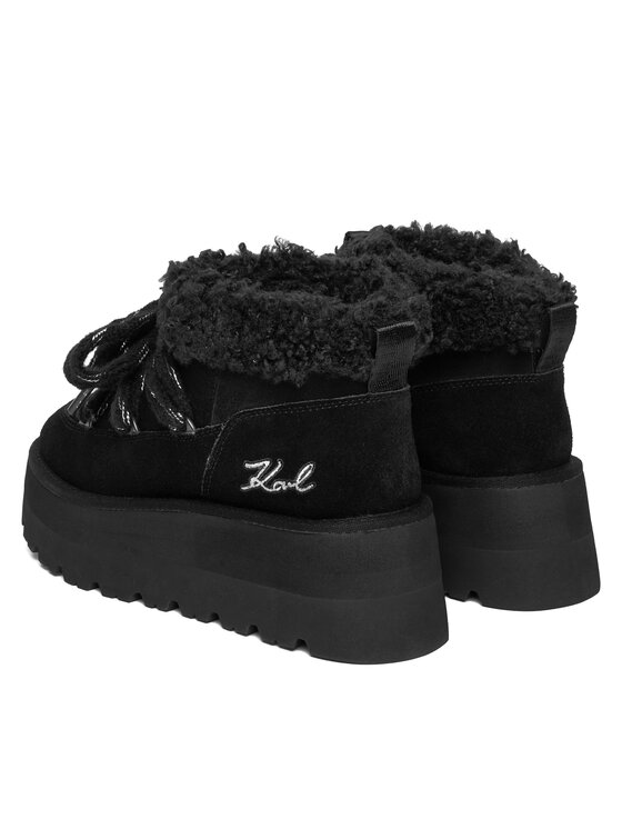 KARL LAGERFELD KARL LAGERFELD Śniegowce KL48632 Czarny