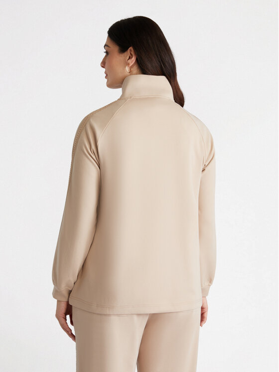 Fiorella Rubino Fiorella Rubino Felpa G830L008055N002 Écru A-Line Fit