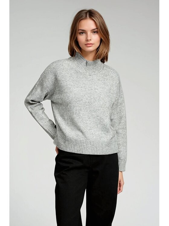 TeeShoppen TeeShoppen Polo 'Oversized Collection' Szary Oversize