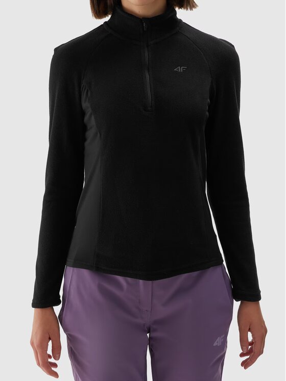 4F 4F Intimo termico pezzo sopra 4FWAW24UFLEF049-20S Nero