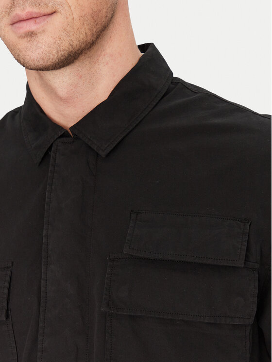 C.P. Company C.P. Company Hemd 18CMSH128A110143G Schwarz Regular Fit