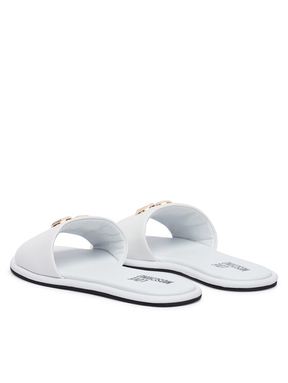 LOVE MOSCHINO LOVE MOSCHINO Natikači JA28252G0OIA0100 Bela