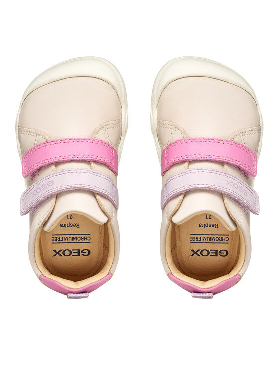Geox Geox Sneakersy B Steppieup Girl B4663A 000CL C1698 Écru
