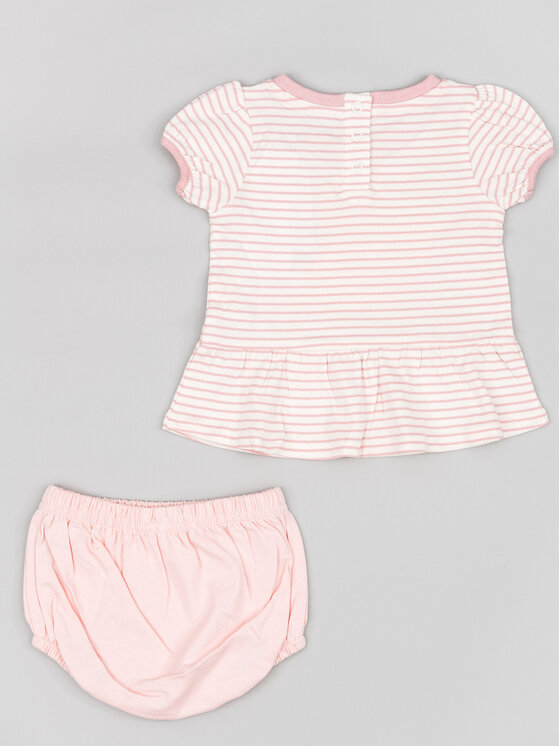 Zippy Zippy T-krekla un šortu komplekts Myszka Minnie ZNGAP0602 23008 Rozā Regular Fit